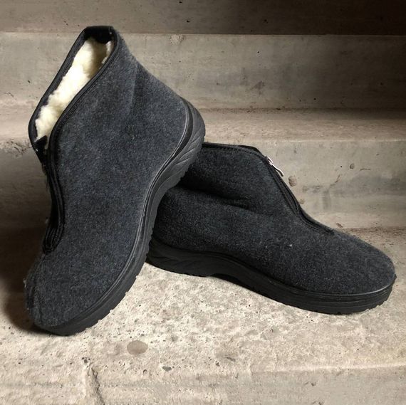 Утепленные сапоги осень зима 44р, Меховые бурки, Ботинки мужские для работы ботинки мужские GF-27 | Зображення 1