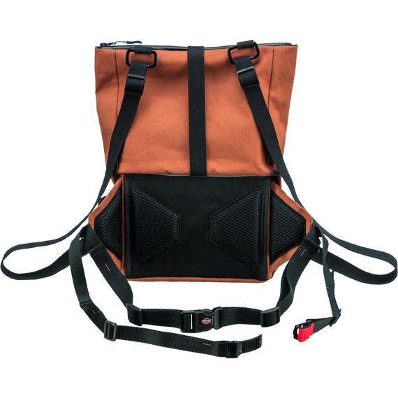 Сумка-рюкзак Trixie з поясним ременем пояс 55-130 см рижа | Зображення 6