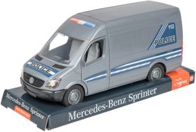 Машинка Tigres Mercedes-Benz Sprinter поліцейський 39713 сірий