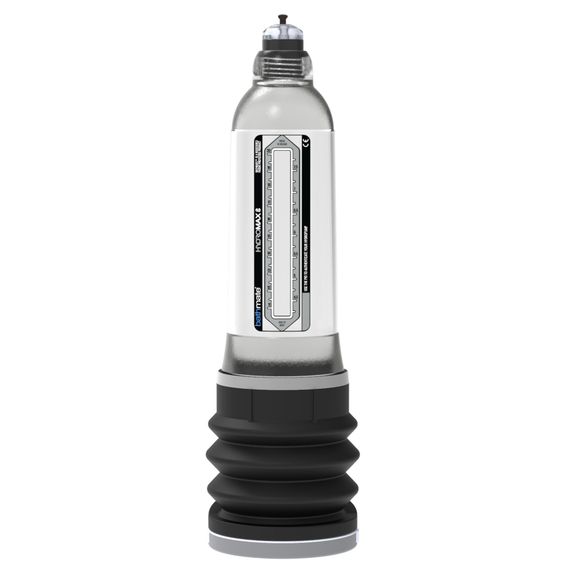 Гідропомпа Bathmate Hydromax 8 Clear, для члена довжиною від 15 до 20 см, діаметр до 5,5 см