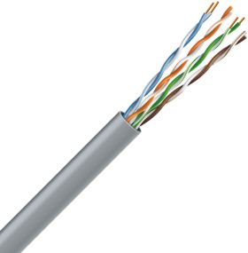 Кабель кручена пара 33КМ UTP CAT5e 4P 24AWG LSZH мідь 1м внутрішній
