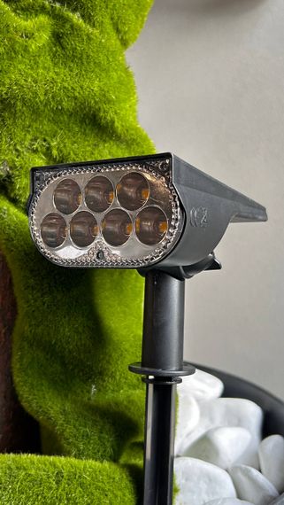 Садовий LED світильник на сонячній батареї Color Gradient Solar Spot Lawn Light | Зображення 6