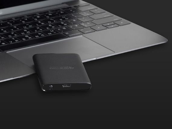Накопитель SSD USB 3.1 500GB Transcend (TS500GESD270C) (TS500GESD270C) | Зображення 1
