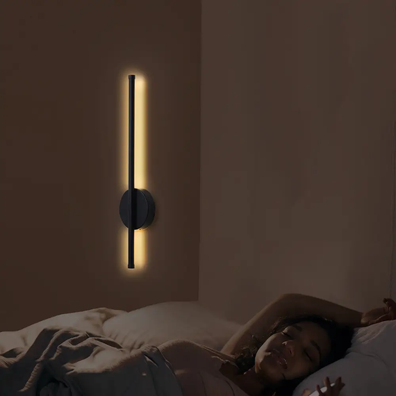 Светильник настенный 60 см Strip light HA-125 Черный | Зображення 4