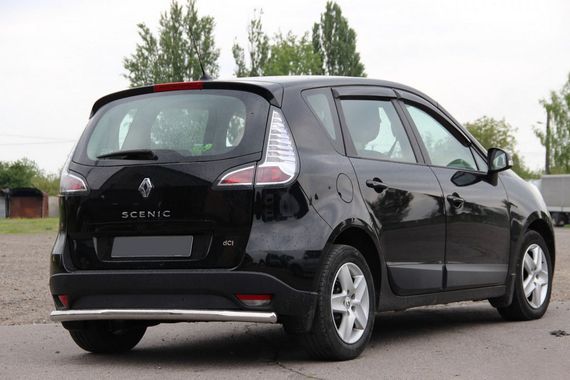 Задня дуга AK002 (нерж) для Renault Scenic/Grand 2009-2016 рр | Зображення 2