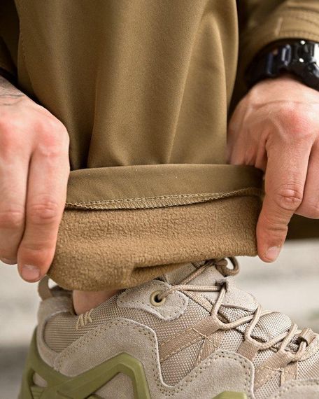 Тактичний костюм софтшел sofftshel AURA койот ПП7821 | Зображення 9