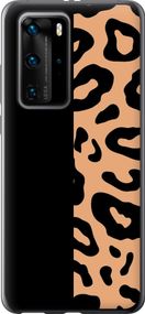 Чехол на Huawei P40 Pro Пятна леопарда "4269u-1839-17620"
