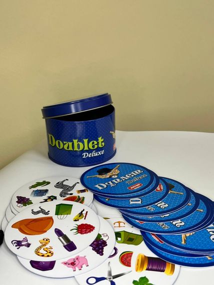 Настольная игра "Дуплет Deluxe" 1038 в металлической коробке | Зображення 2