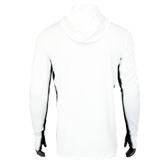 Лонгслів Chiton Hood CoolPass Білий (5777), L | Зображення 2