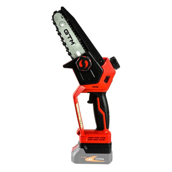 Пила ланцюгова акумуляторна GTM CS18/127BL BEO3 (12.7 см, 10.5 м/с, BL, 18V) | Зображення 1