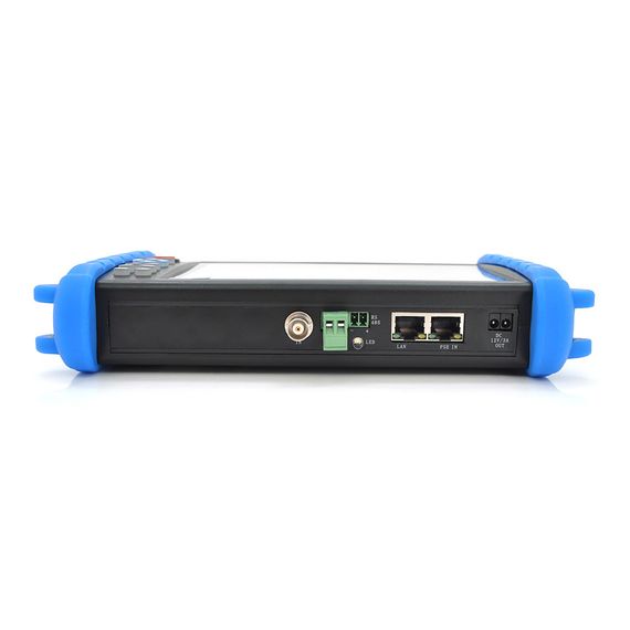 Тестер для камер відеоспостереження IPC-5600 PLUS, з 7″ сенсорним дисплеєм, підтримує IP, CVBS, Wi-Fi, LAN, BNC, 12V, POE | Зображення 2