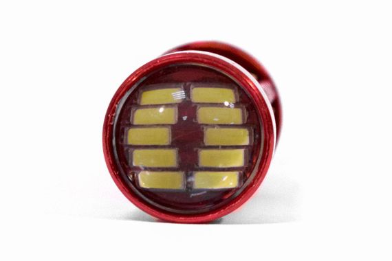 Світлодіодна лампа StarLight T25 106 (96 + 10 лінза) діодів 12 V-24 V 5 W 4014 WHITE | Зображення 1