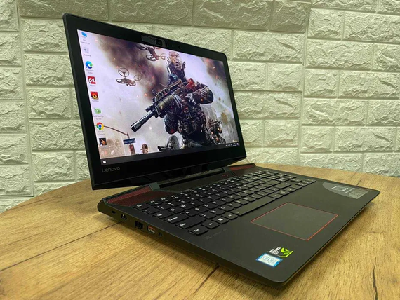 Ноутбук Lenovo Y720-15IKB 15,6"4K/IPS/i7 7700HQ/16Gb/SSD256+HDD1Tb/GTX1060-6Gb | Зображення 2