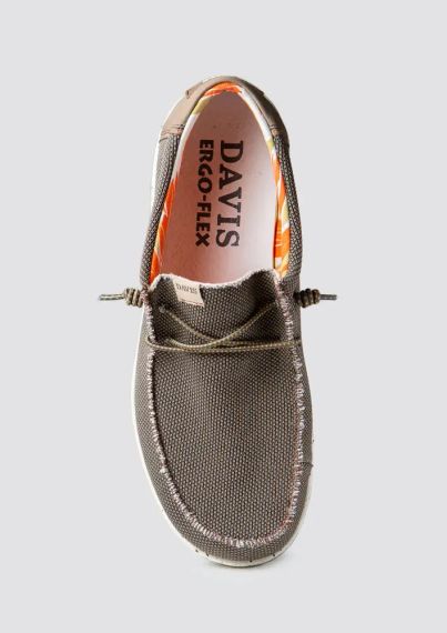 Коричневые мужские мокасины из текстиля 45 размер | Зображення 5