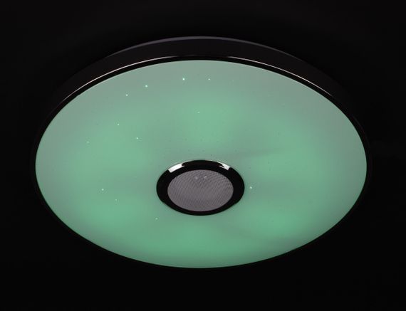 Сучасний круглий світильник SMART LED з Bluetooth з пультом 27264 Білий 7х50х50 см.