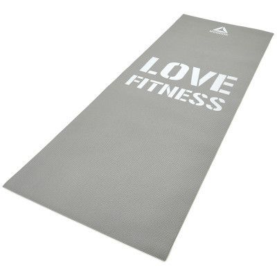 Коврик для фитнеса Reebok Fitness Mat сірий 173 х 61 х 0,4 см RAMT-11024GRL (5055436111030)