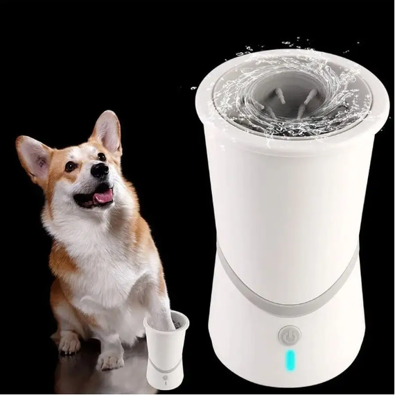 Лапомойка Pet Foot Wash 827-6 Автоматический очиститель собачьих лап с юсб USB | Зображення 2