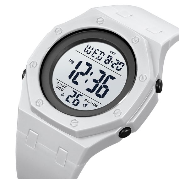 Чоловічий годинник Skmei 2048LTGY Light Grey | Зображення 1