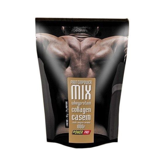 Протеїн Power Pro Protein Mix 1000 g /25 servings/ Медовое печенье