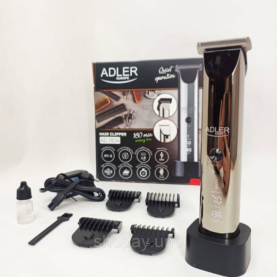 Професійна машинка для стрижки з насадками Adler AD 2834, Машинка для стрижки посіченого волосся MY-14 | Зображення 3