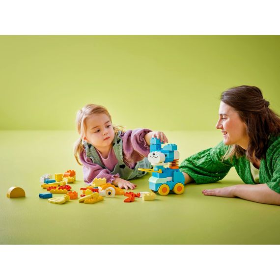 Конструктор LEGO DUPLO Тварини на колесах 3 в 1 (10448-) | Зображення 7