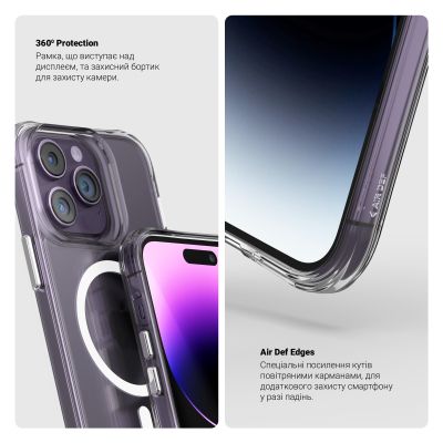 Чехол для мобильного телефона Armorstandart Clear MagCase Apple iPhone 17 Pro Transparent (ARM86252) | Зображення 2