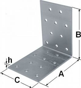 Кутник панельний KP 60х60х60х2,0 605-08/645-05