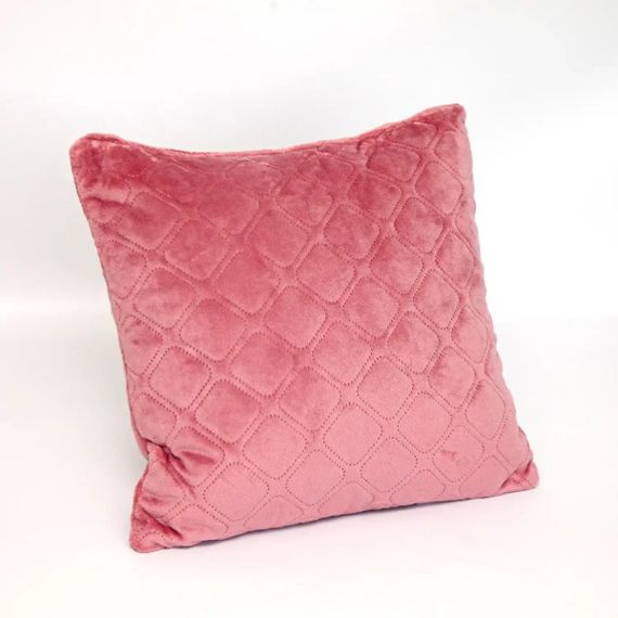 Подушка декоративна ТЕП Velure Mesa rose 3-00437_22395 40х40 см рожева | Зображення 1