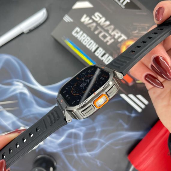 Розумний годинник Modfit Carbon Blade Black | Зображення 2