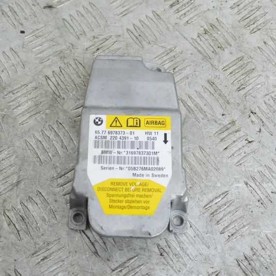 Блок управління подушки безпеки airbag BMW E60 2003-2010 Датчик подушки безпеки БМВ е60 65776978373