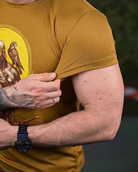 Тактична потоотводна футболка Козак койот ПП7612 | Зображення 3