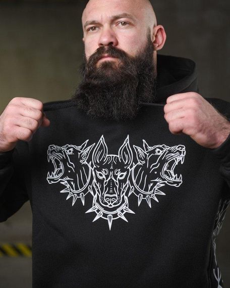 Тепла худи ghetto doberman НП4856 | Зображення 4