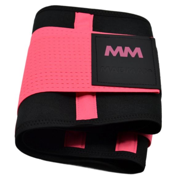 Компрессионный пояс Мадмакс MFA-277 Slimming belt Black/neon pink L | Зображення 5
