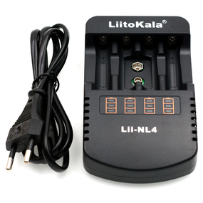 Універсальна зарядка для акумуляторів LiitoKala Lii-NL4 4x-AA, AAA, 9 В Li-Ion, NiMH, NiCd