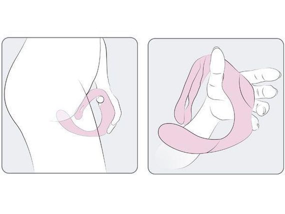 Вибратор Adrien Lastic O Venus, Белый/розовый | Зображення 3