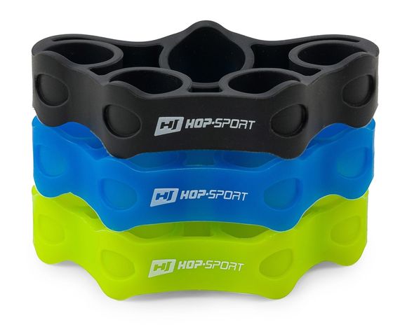 Набір еспандерів для тренування пальців рук Hop-Sport HS-L003FT розмір L | Зображення 1