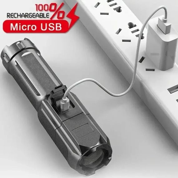 Високопотужний Перезаряджуваний Ліхтарик APOLLOFIRE  800mAh | Зображення 4