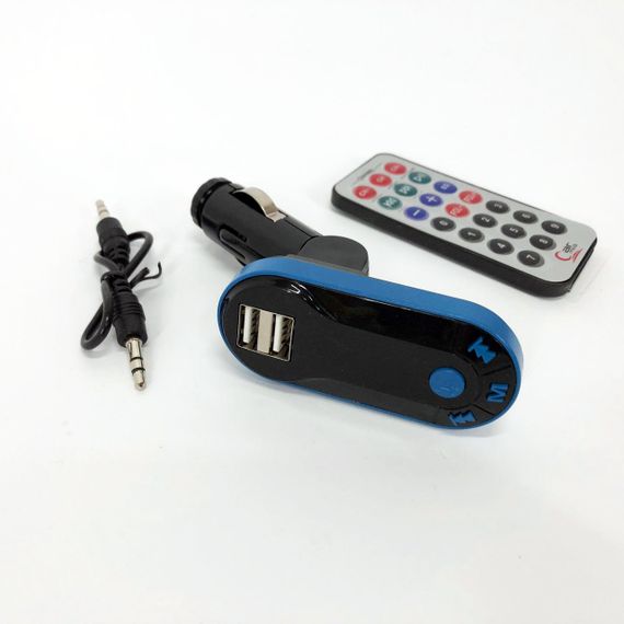 Модулятор для автомобиля CM i9, Fm модулятор с аккумулятором, Блютуз фм передатчик JT-902 для автомагнитолы | Зображення 3