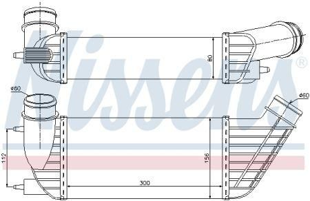 Интеркулер  CITROENC8   CITROEN JUMPY   , FIAT SCUDO   ,PEUGEOT EXPERT  2.0 HDi  , 2006- | Зображення 1