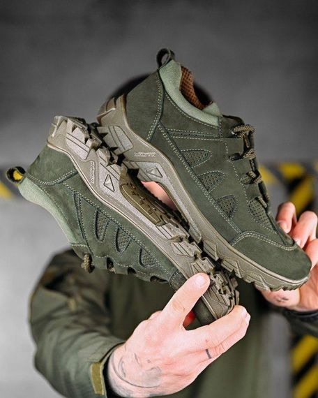 Літні тактичні кросівки canyon зелений ДЛ7314 | Зображення 6