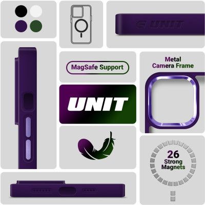 Чехол для мобильного телефона Armorstandart Unit MagSafe Apple iPhone 11 Purple (ARM68875) | Зображення 4