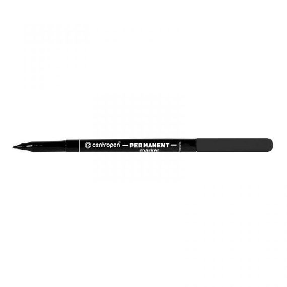 Маркер CENTROPEN Permanent 2536/01, 1 мм чорний (602)