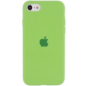 Чохол Silicone Case Full Protective (AA) для Apple iPhone SE (2020) М'ятний / Mint