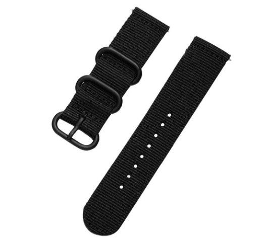 Нейлоновий ремінець Primo Traveller для годинника Samsung Galaxy Watch 3 45mm (SM-R840) - Black | Зображення 2