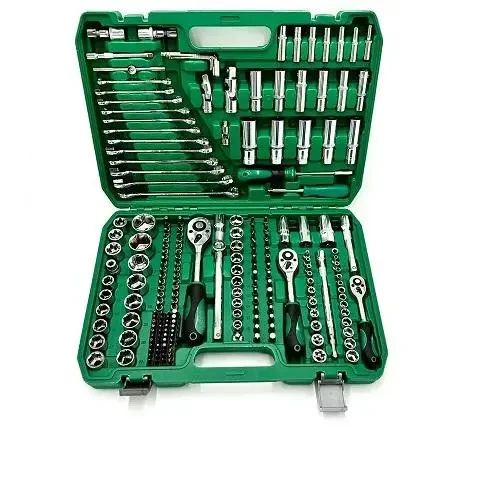 Набор инструментов с трещеткой 216 предметов в кейсе | Зображення 1