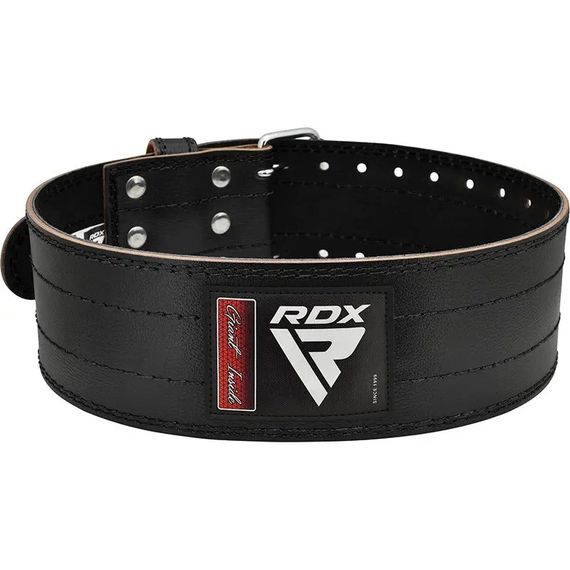 Пояс для пауэрлифтинга RDX RD1 кожа Black XL