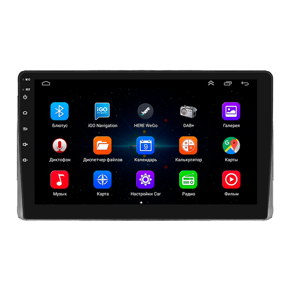 Штатная магнитола 9" Lesko для Toyota 4Runner IV 2002-2005  1/16Gb/ Wi-Fi GPS Optima Тойота | Зображення 1