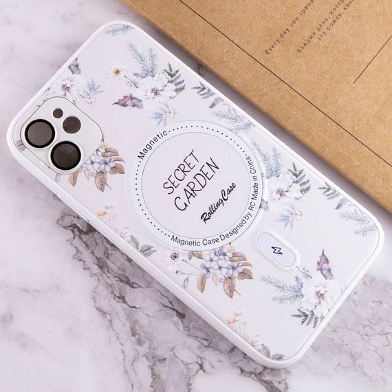TPU+PC чохол Secret Garden with MagSafe для Apple iPhone 12 (6.1") | Зображення 3