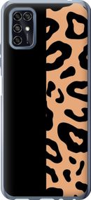Чехол на ZTE Blade V2020 Smart Пятна леопарда "4269u-2458-17620"