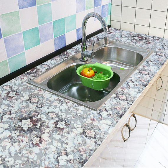 Самоклеюча плівка сірі троянди 0,45х10м SW-00001231 | Зображення 4